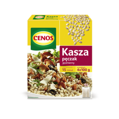Kasza jęczmienna pęczak 4 x 100 g Cenos